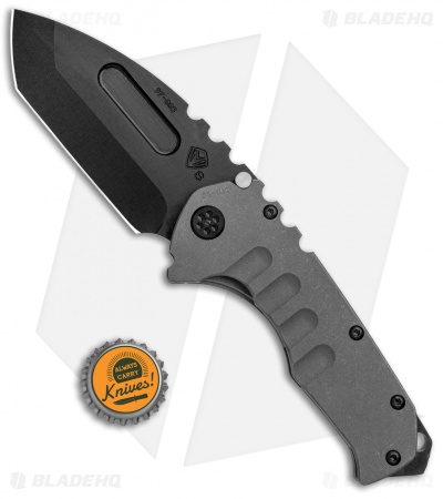 Medford Praetorian T Frame Lock Knife Tumbled Titanium Tanto (3.75" PVD) MKT