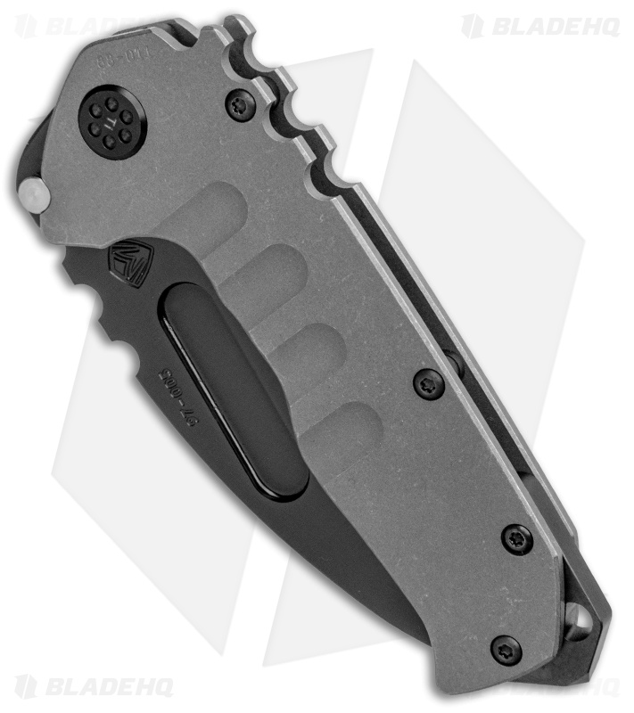 Medford Praetorian T Frame Lock Knife Tumbled Titanium Tanto (3.75" PVD) MKT