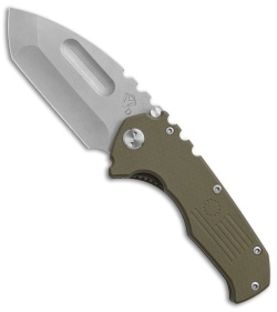 Medford Praetorian-P Liner Lock Knife OD Green G-10 (3.75" Tum) MKT