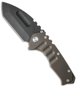 Medford Praetorian T Frame Lock Knife Bronzed Ti (3.75" Black) MKT