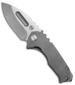 Medford Praetorian Genesis T Frame Lock Knife Tumbled Ti (3.3" Stonewash) MKT