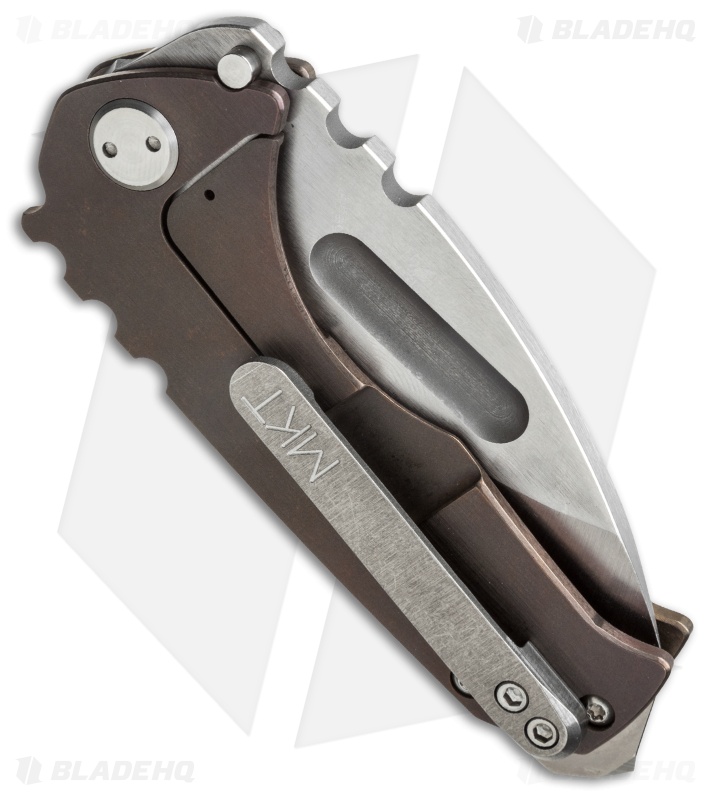 Medford Praetorian Genesis T Frame Lock Knife Bronze Ti (3.3" Stonewash) MKT