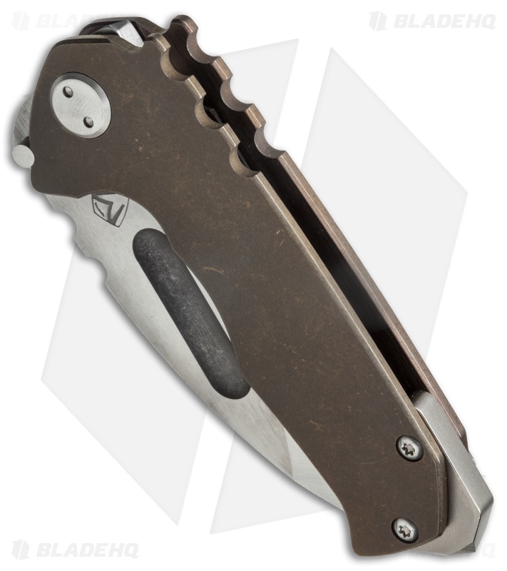 Medford Praetorian Genesis T Frame Lock Knife Bronze Ti (3.3" Stonewash) MKT