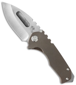 Medford Praetorian Genesis T Frame Lock Knife Bronze Ti (3.3" Stonewash) MKT