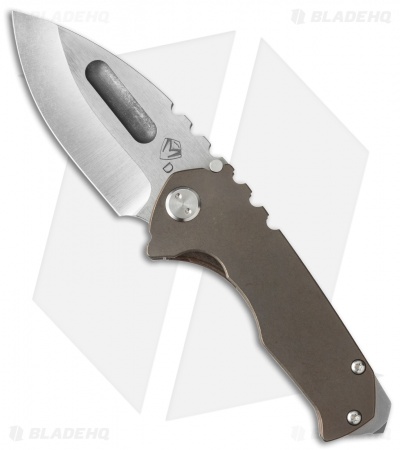 Medford Praetorian Genesis T Frame Lock Knife Bronze Ti (3.3" Stonewash) MKT