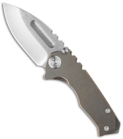 Medford Micro Praetorian T Knife Titanium Bronze Ano (2.875" Stonewash) MKT