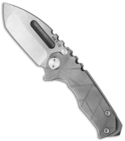 Medford Micro Praetorian T Knife Titanium Custom Ti (2.875" Stonewash) MKT