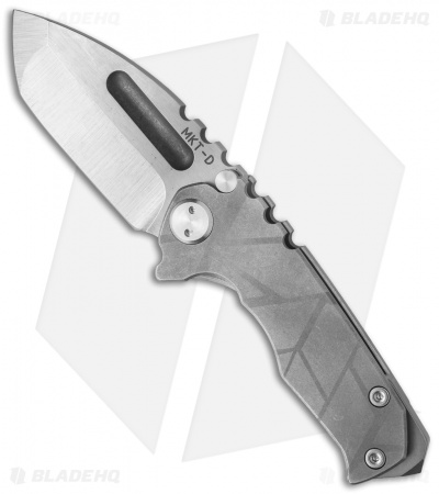 Medford Micro Praetorian T Knife Titanium Custom Ti (2.875" Stonewash) MKT