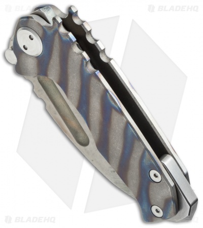 Medford Micro Praetorian T Knife Flame Titanium (2.875" Vulcan) MKT