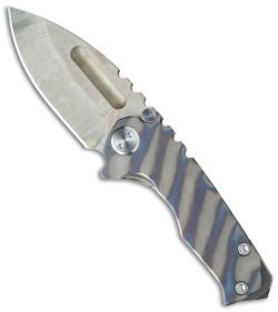 Medford Micro Praetorian T Knife Flame Titanium (2.875" Vulcan) MKT