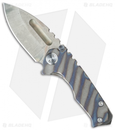 Medford Micro Praetorian T Knife Flame Titanium (2.875" Vulcan) MKT