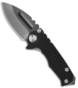 Medford Micro Praetorian G Knife Black G10/SW (2.8" Black Oxide) MKT