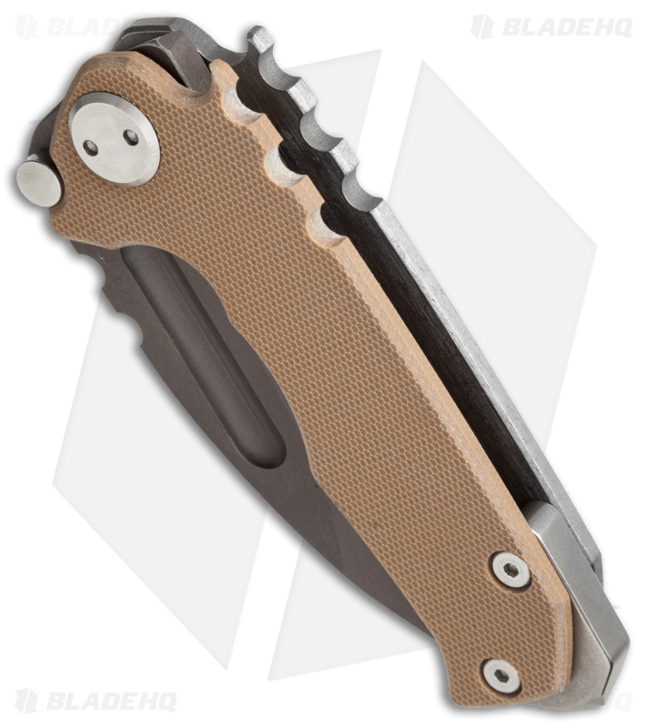 Medford Micro Praetorian G Knife Coyote Tan G-10 (2.875" Oxide) MKT