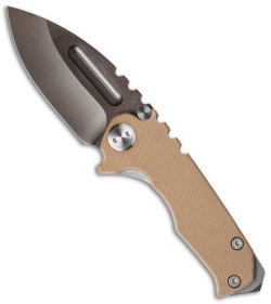 Medford Micro Praetorian G Knife Coyote Tan G-10 (2.875" Oxide) MKT