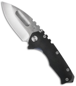 Medford Praetorian G Frame Lock Knife Black G-10/Blue Ano  (3.75" Stonewash) MKT