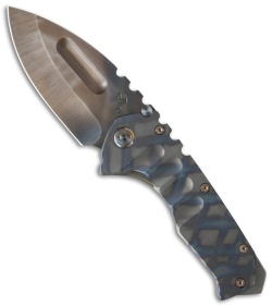 Medford Praetorian T Frame Lock Knife Sp. Flame Titanium (3.75" Vulcan) MKT