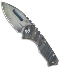 Medford Praetorian T Frame Lock Knife Flame Titanium (3.75" Vulcan) MKT