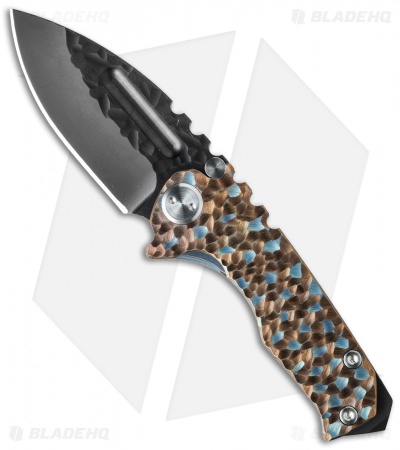 Medford Micro Praetorian T Knife Titanium Custom Ano Ti (2.875" Black) MKT