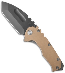 Medford Praetorian G/T Frame Lock Knife Coyote G-10 (3.75" Black) MKT