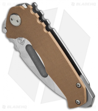 Medford Praetorian Genesis G Frame Lock Knife Coyote G-10 (3.3" Stonewash) MKT