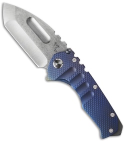 Medford Custom Praetorian T Knife Diamond Blue (3.75" Stonewash) MKT