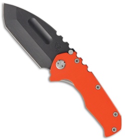 Medford Praetorian G Tanto Frame Lock Knife Orange G-10 (3.75" Black) MKT