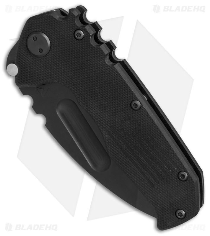 Medford Praetorian Scout Liner Lock Knife Blackout G-10 (3.6" Black) MKT
