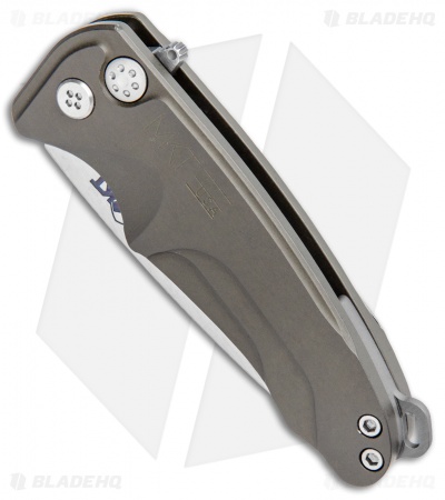 Medford Smooth Criminal Plunge Lock Flipper Knife OD Green (3" Tumbled)