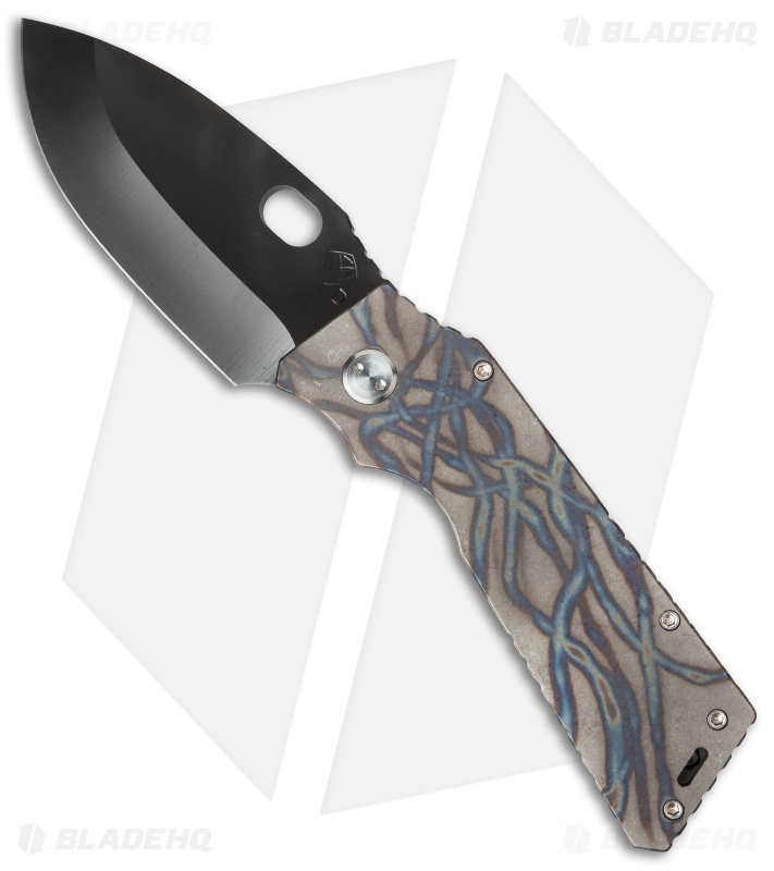 Medford TFF-1 Fat Daddy Frame Lock Knife Trailing Flame Titanium