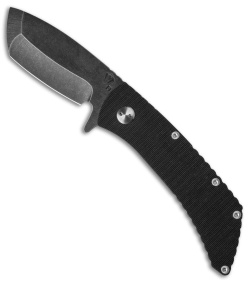 Medford TFF-2 Flipper Frame Lock Knife Black G-10 (4" Black SW) MKT