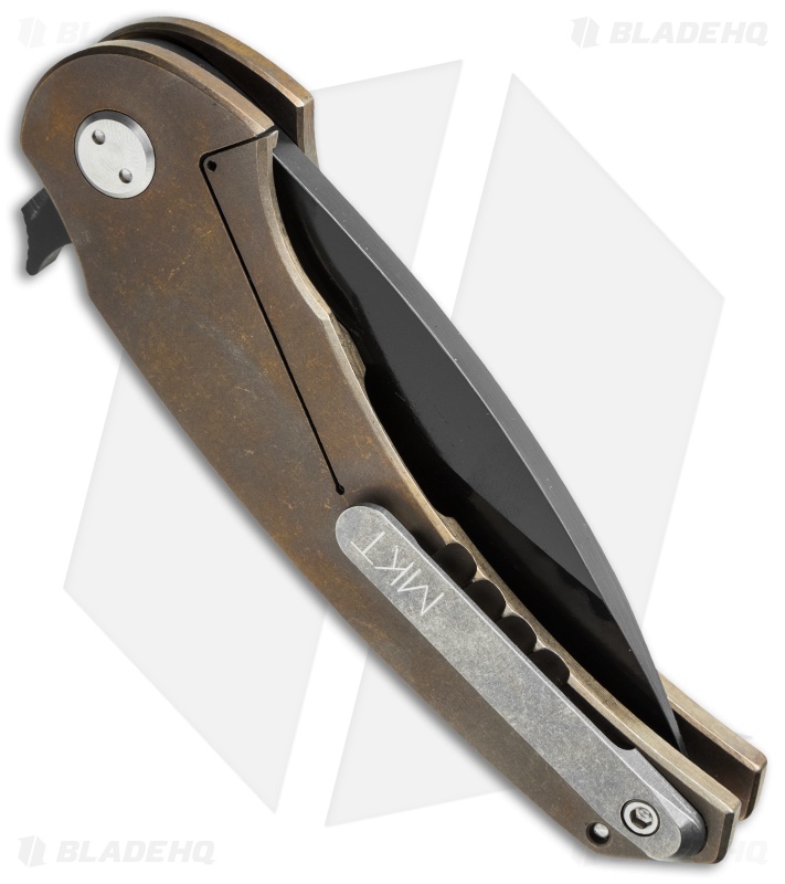 Medford Viper Flipper Knife Bronze Ti (4.125" Black) MKT