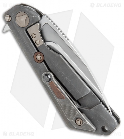 Marfione / Strider Custom MSG-3.5 Flipper Knife Fallout/Cu Engraved (W2 Juyo) 