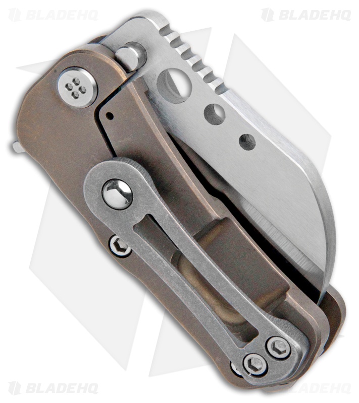 Medford Chunky Monkey - Folding Knife | Bronze Titanium | Blade HQ
