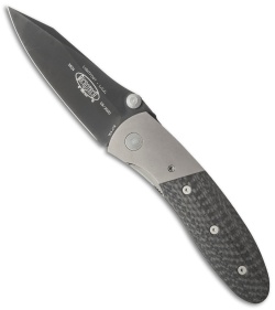 Microtech Lightfoot Compact Combat LCC M/A Manual Knife (3.5" Black) 09/2000