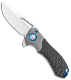 Marfione Custom Protocol HP BBTI Bolster CF Blue Ti (3" Mirror) 394-MCK