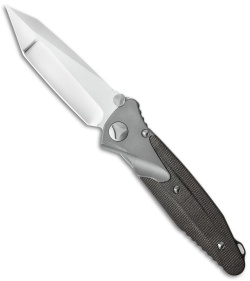 Marfione Custom Socom Bravo Tanto Knife Canvas Micarta (4" Mirror)