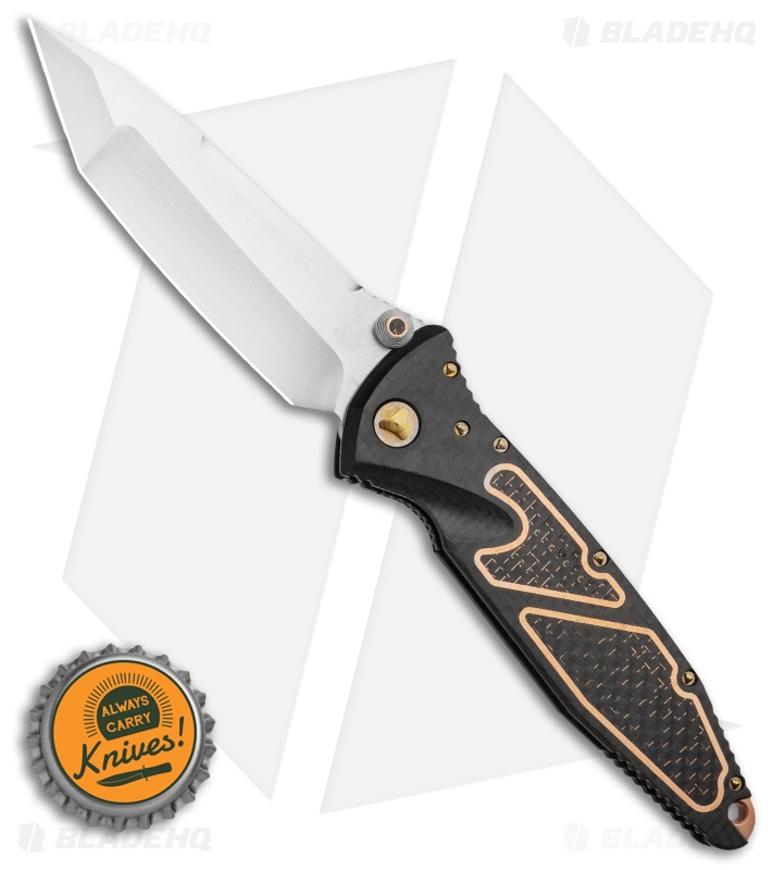 Marfione Custom Socom Elite Liner Lock Knife CF/Copper/LSCF (Satin)