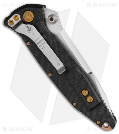 Marfione Custom Socom Elite Liner Lock Knife CF/Copper/LSCF (Satin)