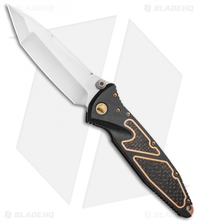 Marfione Custom Socom Elite Liner Lock Knife CF/Copper/LSCF (Satin)