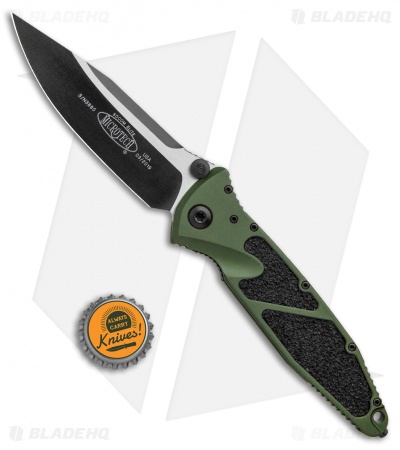 Microtech Socom Elite Manual Knife OD Green (4" Black) 160-1OD