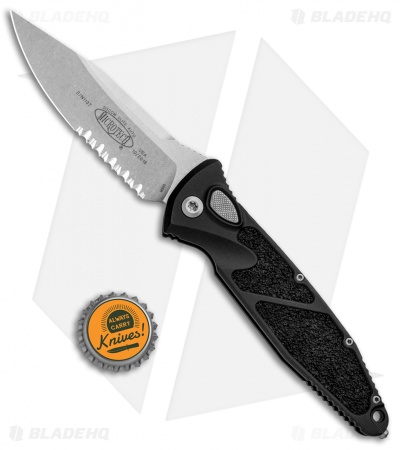 Microtech Socom Elite S/E Automatic Knife (4" Stonewash Ser) 160A-11