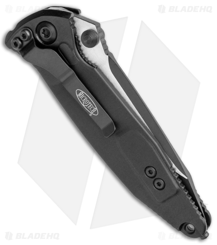 Microtech Socom Elite T/E M/A Black Tactical Partial Serrated 161-2T