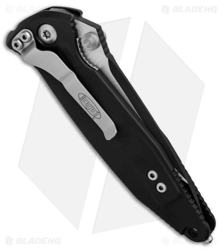 Microtech Socom Elite Tanto Manual Knife (4" Black Serr) 161-2