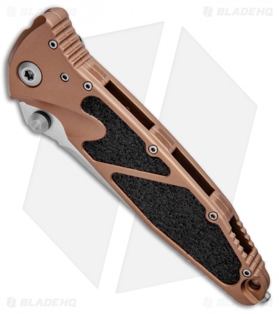 Microtech Socom Elite Tanto Manual Knife Tan (4" Stonewash) 161-10TA