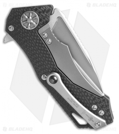 Marfione Custom Knives Star Lord Flipper Carbon Fiber (3.75" Satin)