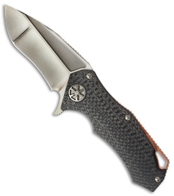 Marfione Custom Knives Star Lord Flipper LSCF (3.75" Bronzed SW)