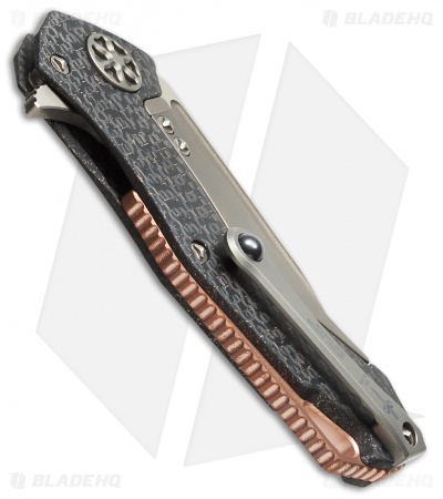 Marfione Custom Knives Star Lord Flipper LSCF (3.75" Bronzed SW)