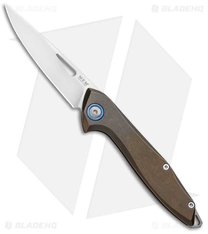 MKM Burnley Cellina Slip Joint Knife Bronze Titanium (2.75" Satin)