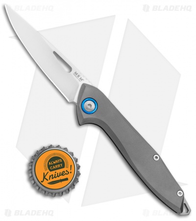 MKM Burnley Cellina Slip Joint Knife Titanium (2.75" Satin)