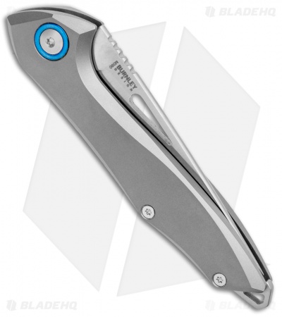MKM Burnley Cellina Slip Joint Knife Titanium (2.75" Satin)